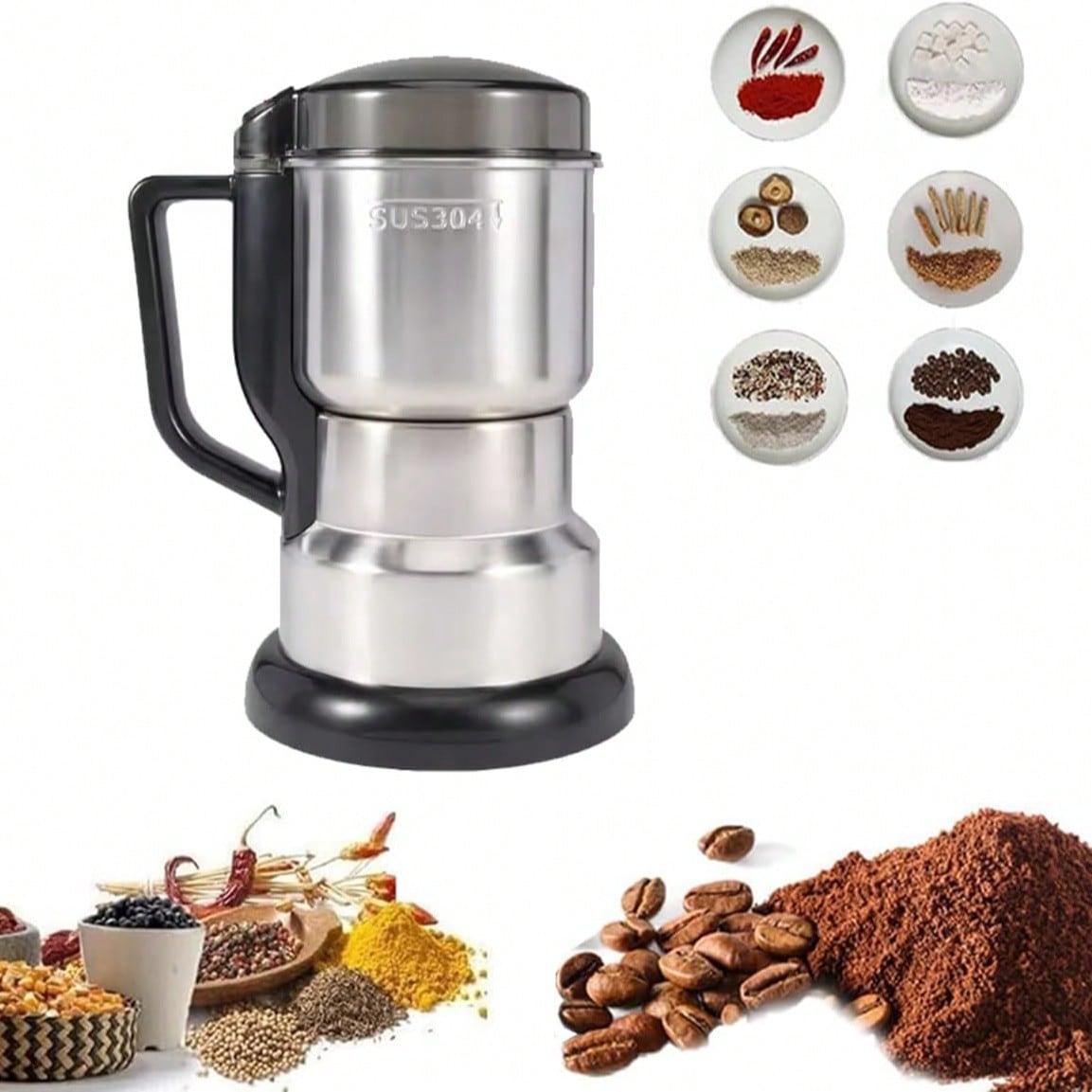 Macinacaffè, motore potente da - Coffee Bean Grinder Electric recensione e prezzo
